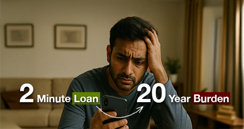2-Minute Loan, 20-Year Burden: The Hidden Cost of Easy Credit